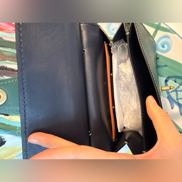 Rare Preloved Coach Willis Top Handle 18 Archive In Hunter Green Mini Purse - Picture 11 of 12